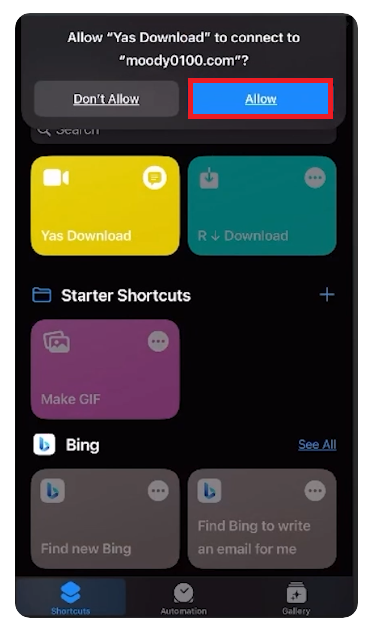 installation of YAS on ios